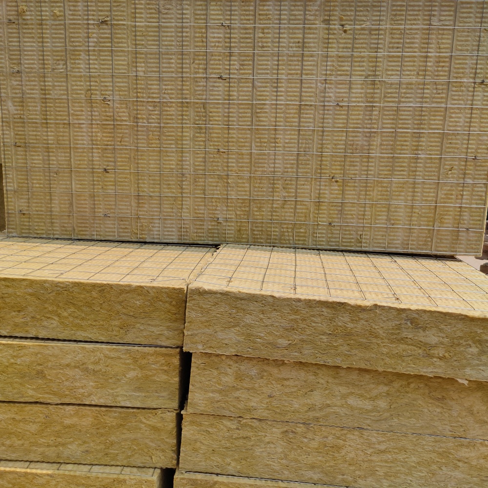 Cross-border Supply Non Combustible Rock Wool Board Insulation Panel Board Moisture Proof Rock Wool Panel for Roof Insulation