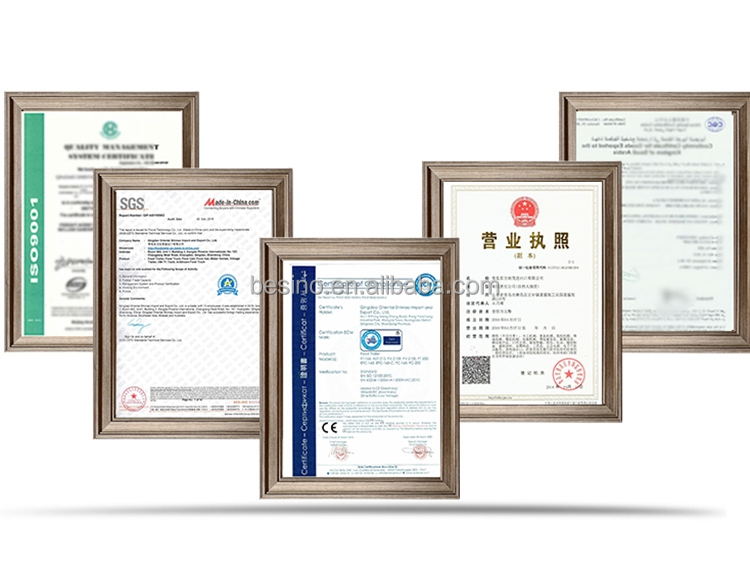 Industry and ISO Certificates