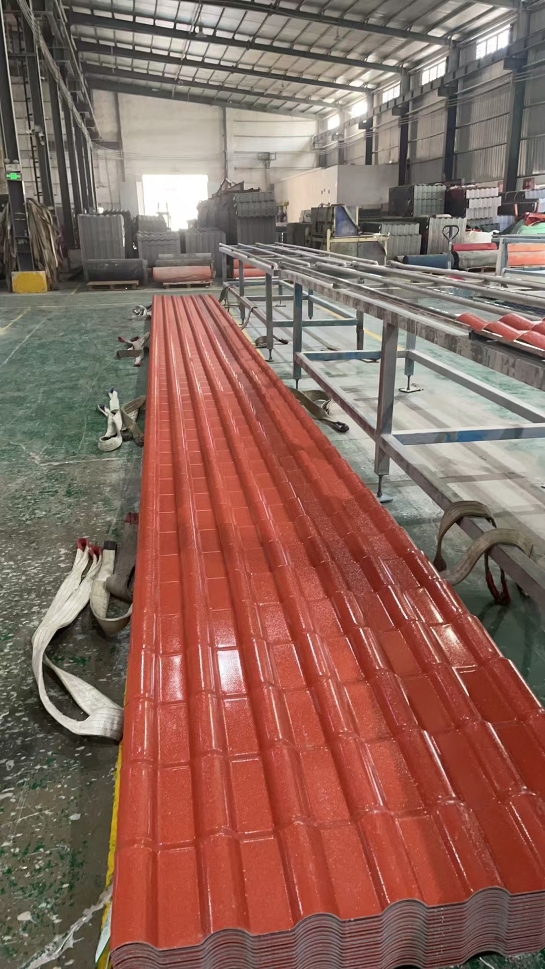 UPVC Corrugated Roofing Sheet Heat Insulation ASA Coating Waterproof For Villa Apartment Hotel Workshop