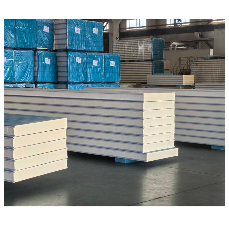 PU/PIR/Polyurethane/Rock Wool Fireproof Eco-Friendly Cold Room Structural Insulated Sandwich Panels for Internal/External Walls