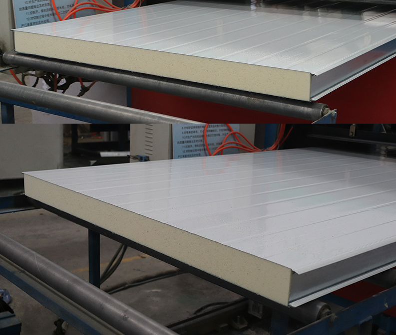 Customized Width PU Insulated Sandwich Panel Polyurethane Composite Panel PU Sandwich Plate for Unique Project Sizes