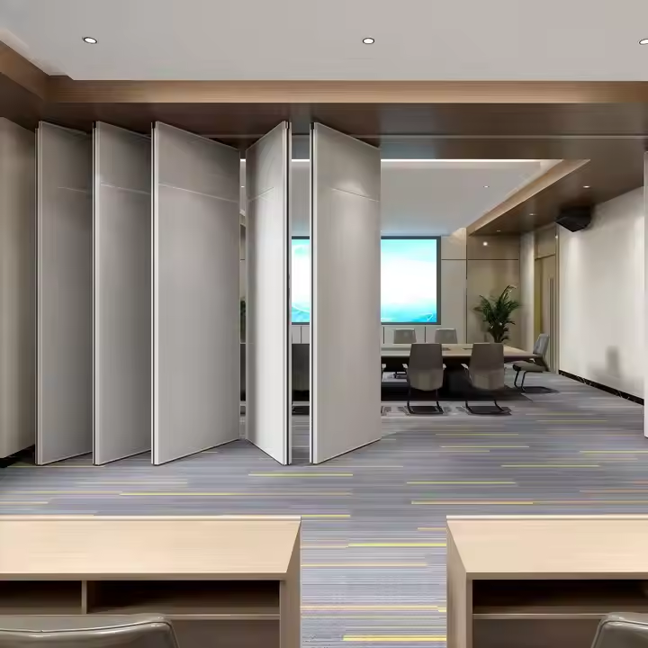 High Quality Modern MDF Modular Room Divider Custom Partition Wall Furniture Metal Frame Office Partitions Panels for Hotel Use