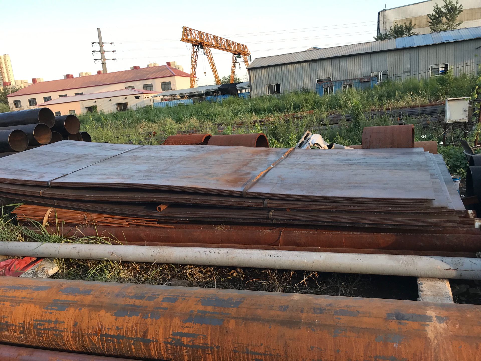 Pre-Weathered Steel Panels-Self-Rusting Corten for Sculptures Garden Construction &amp; Decoration Anti-Corrosion Building Facades