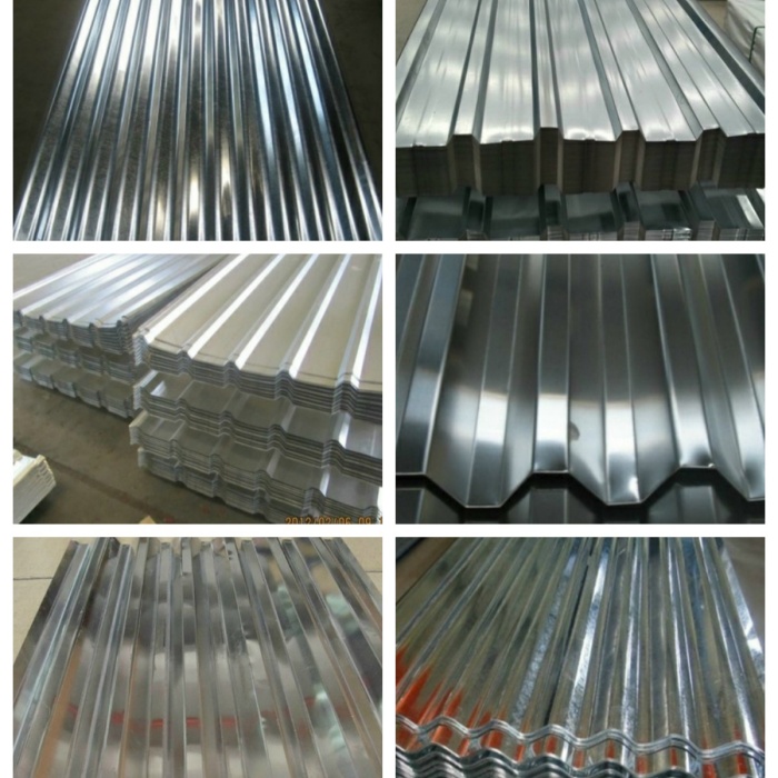 Corrugated Pre-coating Galvalume Steel Metal Sheet for Facade Wall Panel