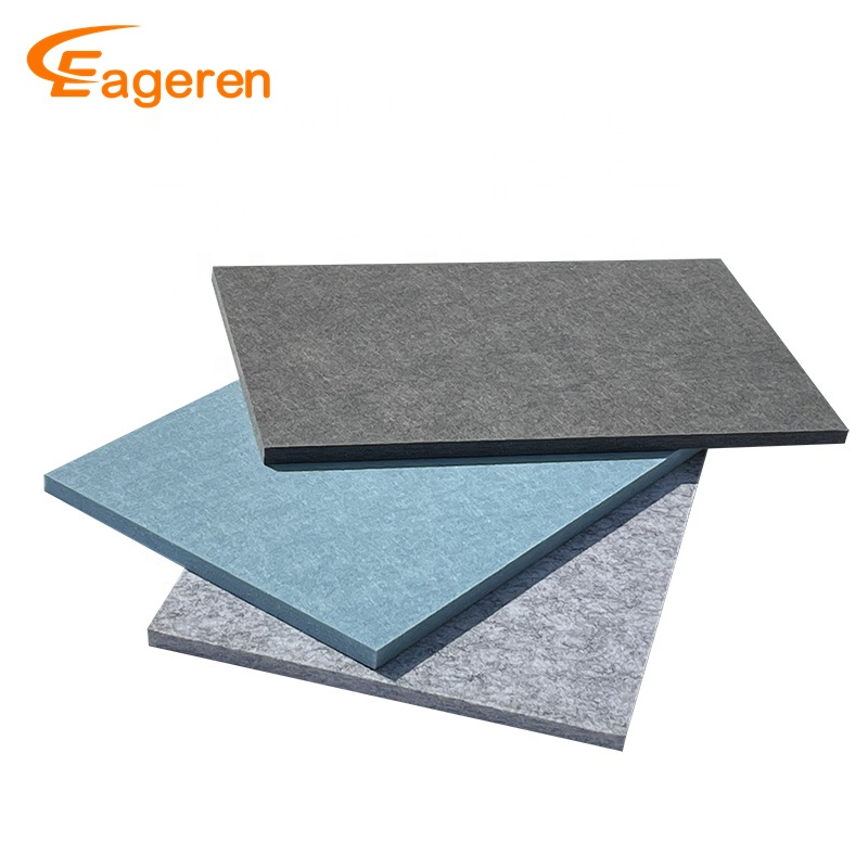 Eageren Cheap Price Soundproof Acoustic Panels Sound Insulation Panels for Home Theater Decoration