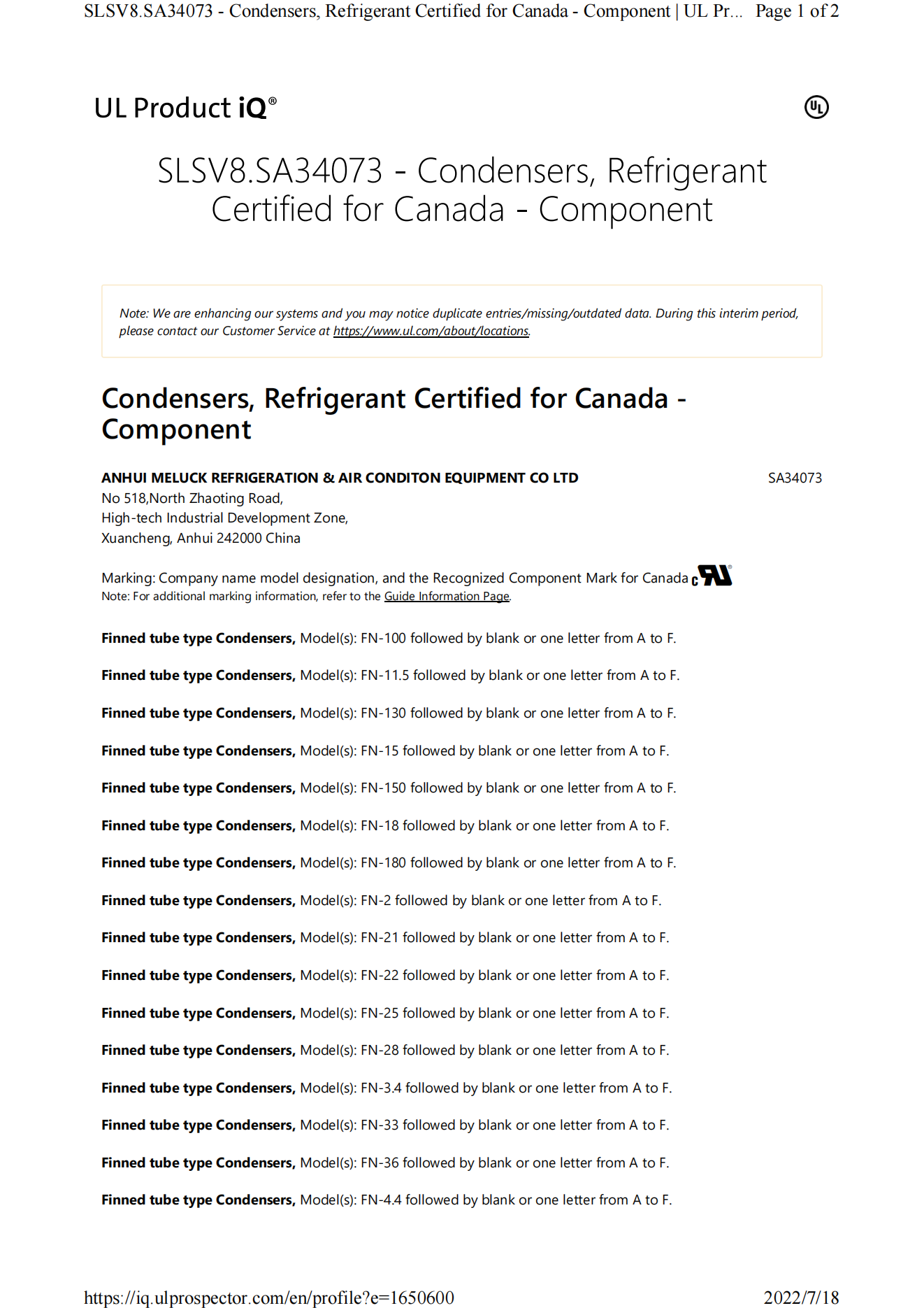 Fire Safety Certificate