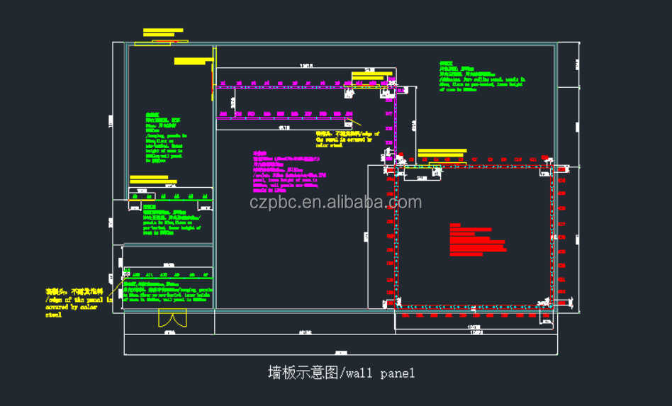 CAD structural outline
