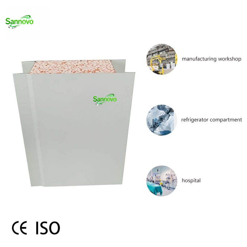 Factory Customized Modern Design Rock Wool Roof Sandwich Panel Lightweight Insulated Sip Panel With Easy Installation