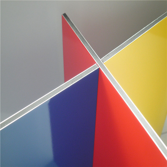 Outdoor Indoor Pvdf Coated Aluminum Composite Panels For Wall Cladding Exterior Partitions Decoration Ceilings Facades Building