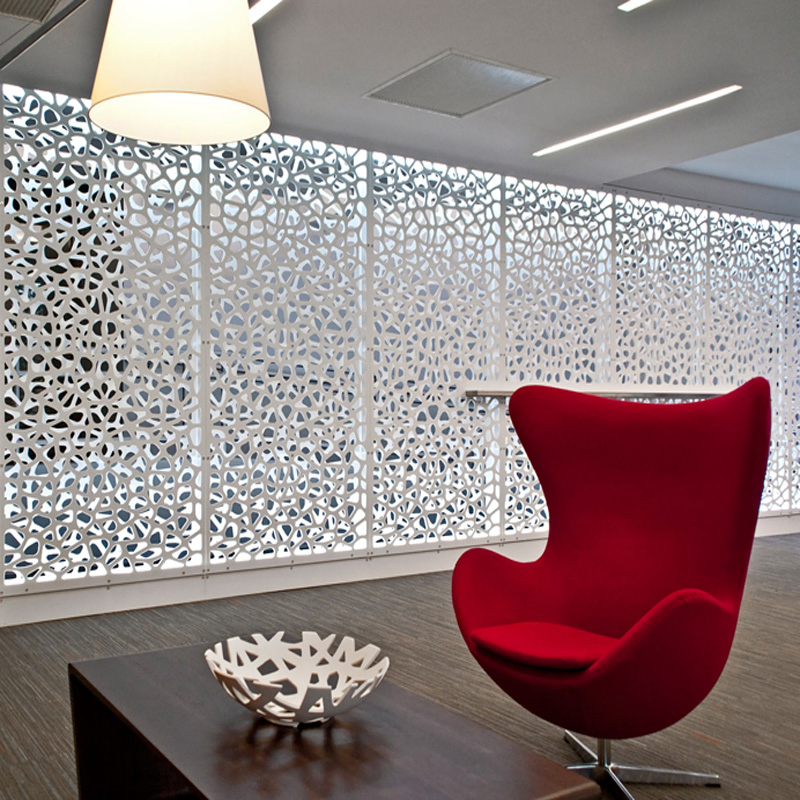 Decorative Metal Building Material Laser Cut Perforated Wall Panels Interior Exterior Aluminum Acoustic Wall Panel with Best Factory Price