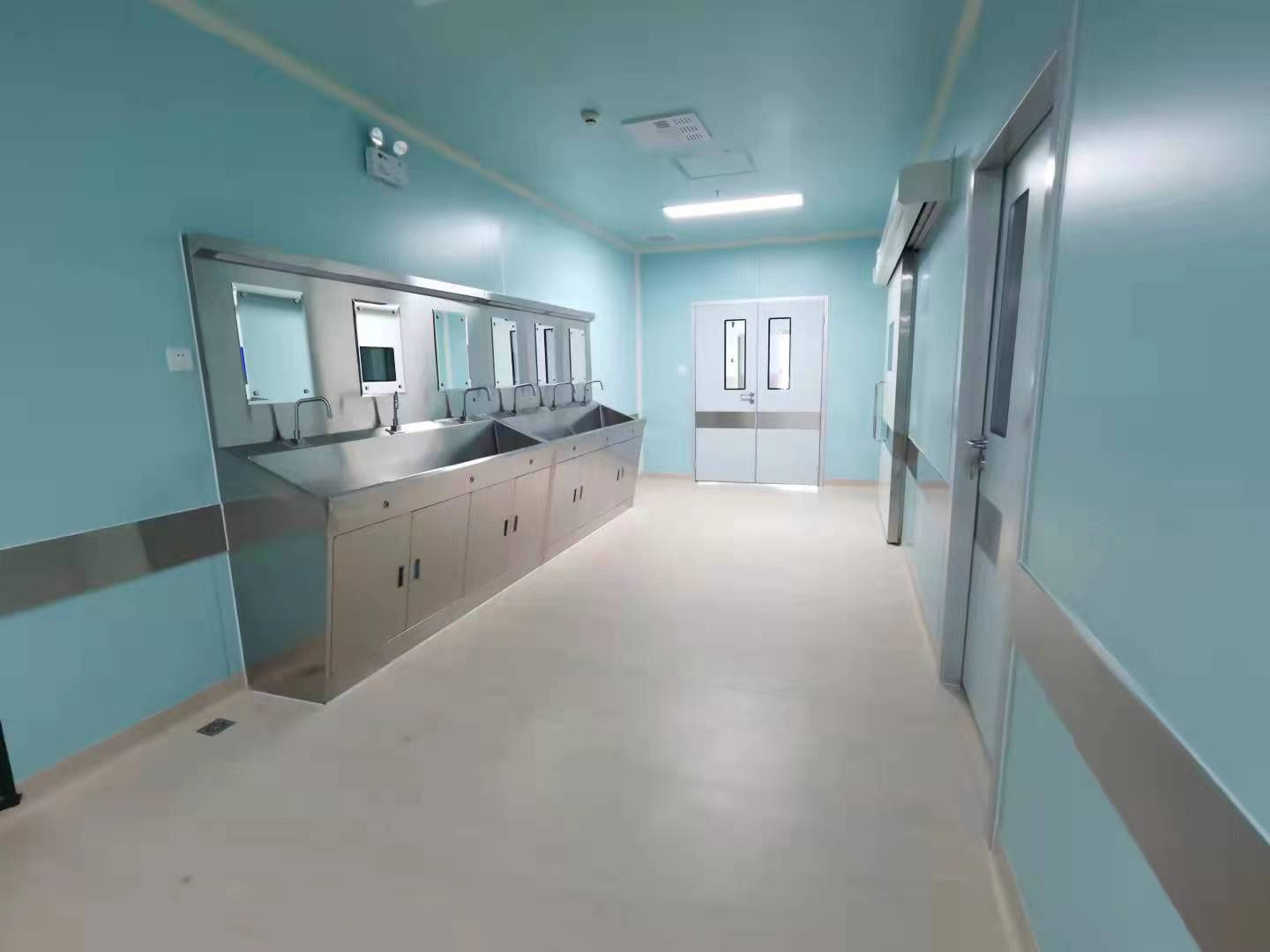 Clean Room Wall Panel and Ceiling Panel Fireproof Class A1 High-performance Panels Laboratory and Research Clean Room