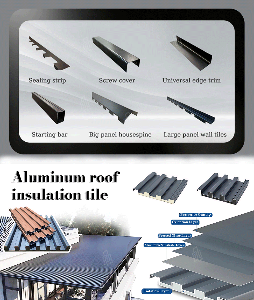 Sound - Proof Innovative Modern Roofing Panels Interior Partition Panels for Home Office Warehouse Insulated Roof Panels