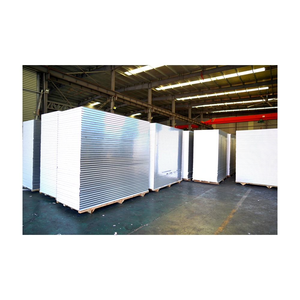 Sound Insulation Rock Wool Cleanroom Wall Panel for GMP Workshops