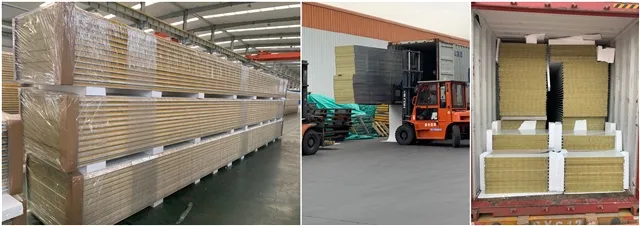 Sandwich Panel Packaging Process