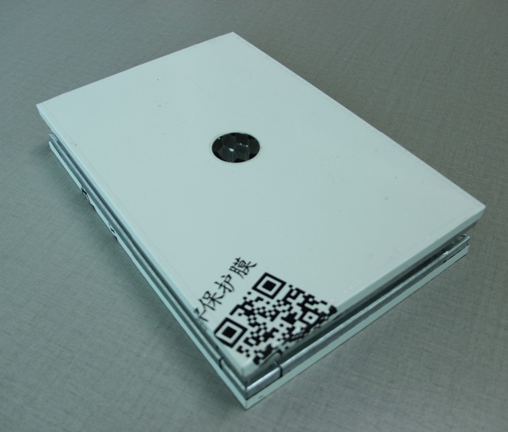 50mm Rock Wool Sandwich Panel for Cleanroom and Industrial Workshops YANXIN Brand 1 Year Warranty