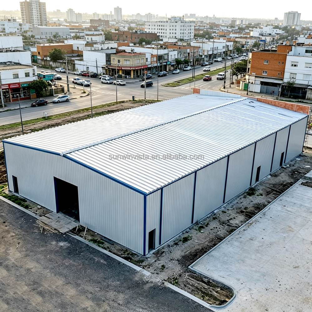 Steel Warehouse Roof Trusses