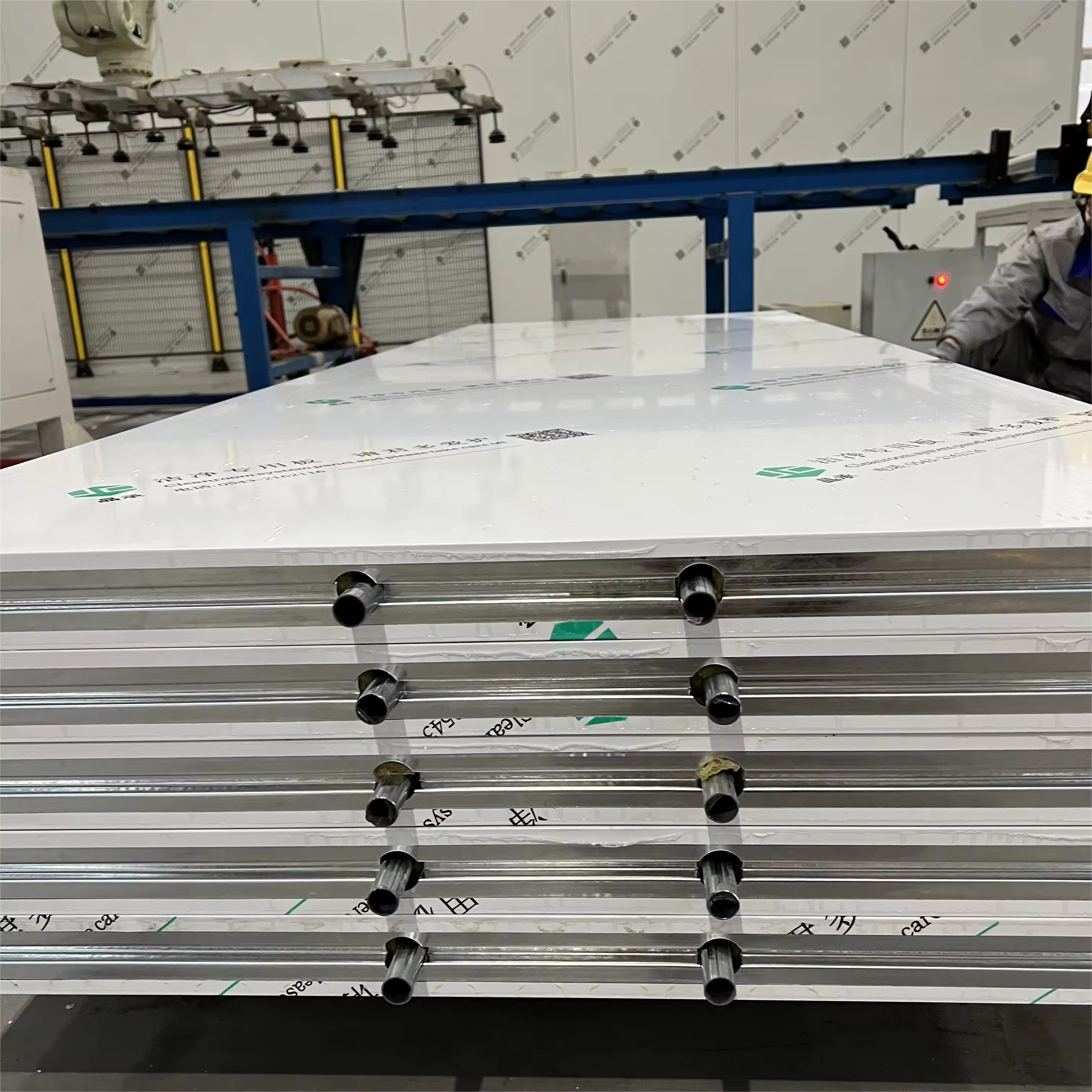 Dust-proof Steel Clean Room Rock Wool Sandwich Panels with Thermal Insulation for Operating Room Doors and Partition Walls