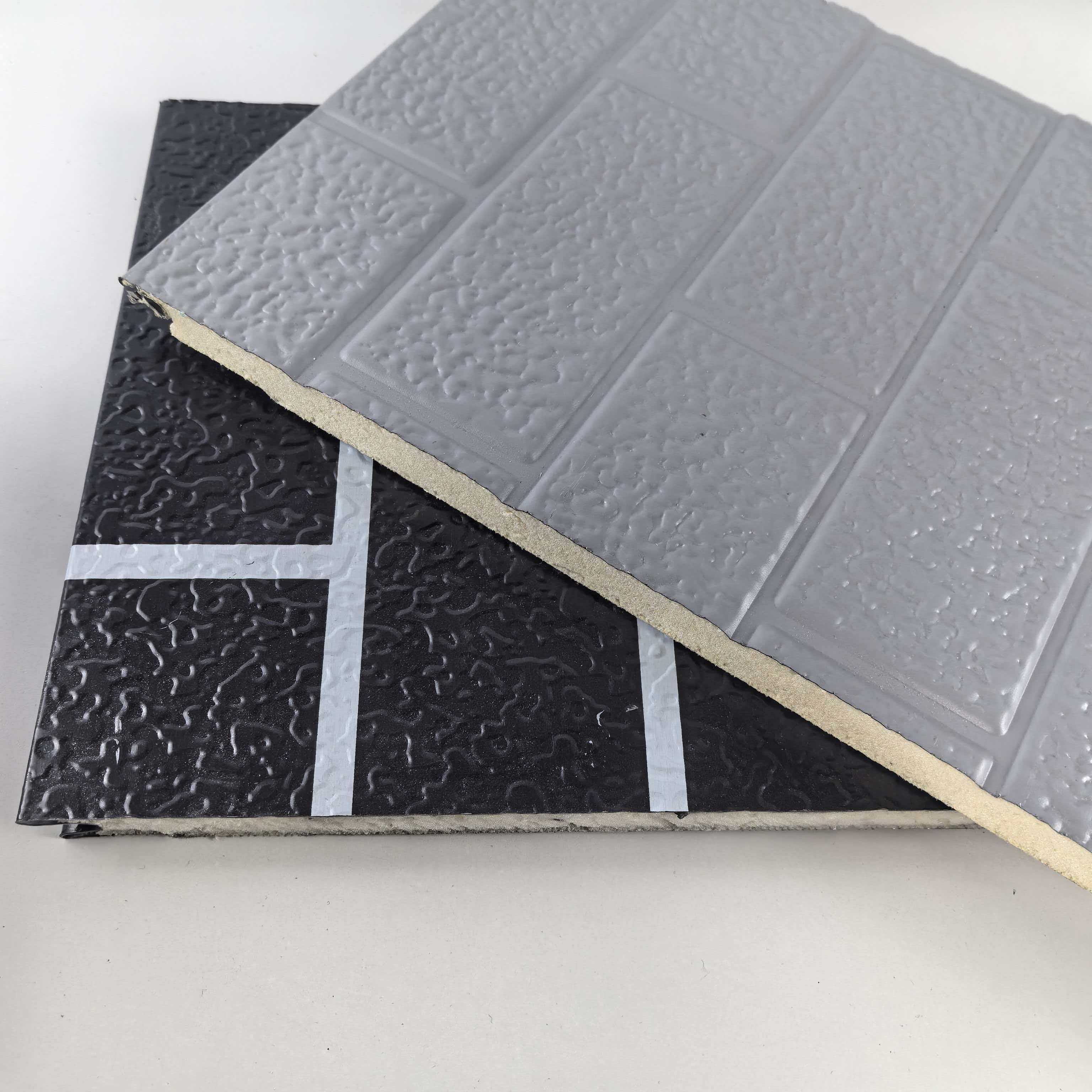 Moisture-Proof PU Sandwich Panels Corrosion Resistant Boards For Coastal Area Buildings Prefab House Wall &amp; Roof