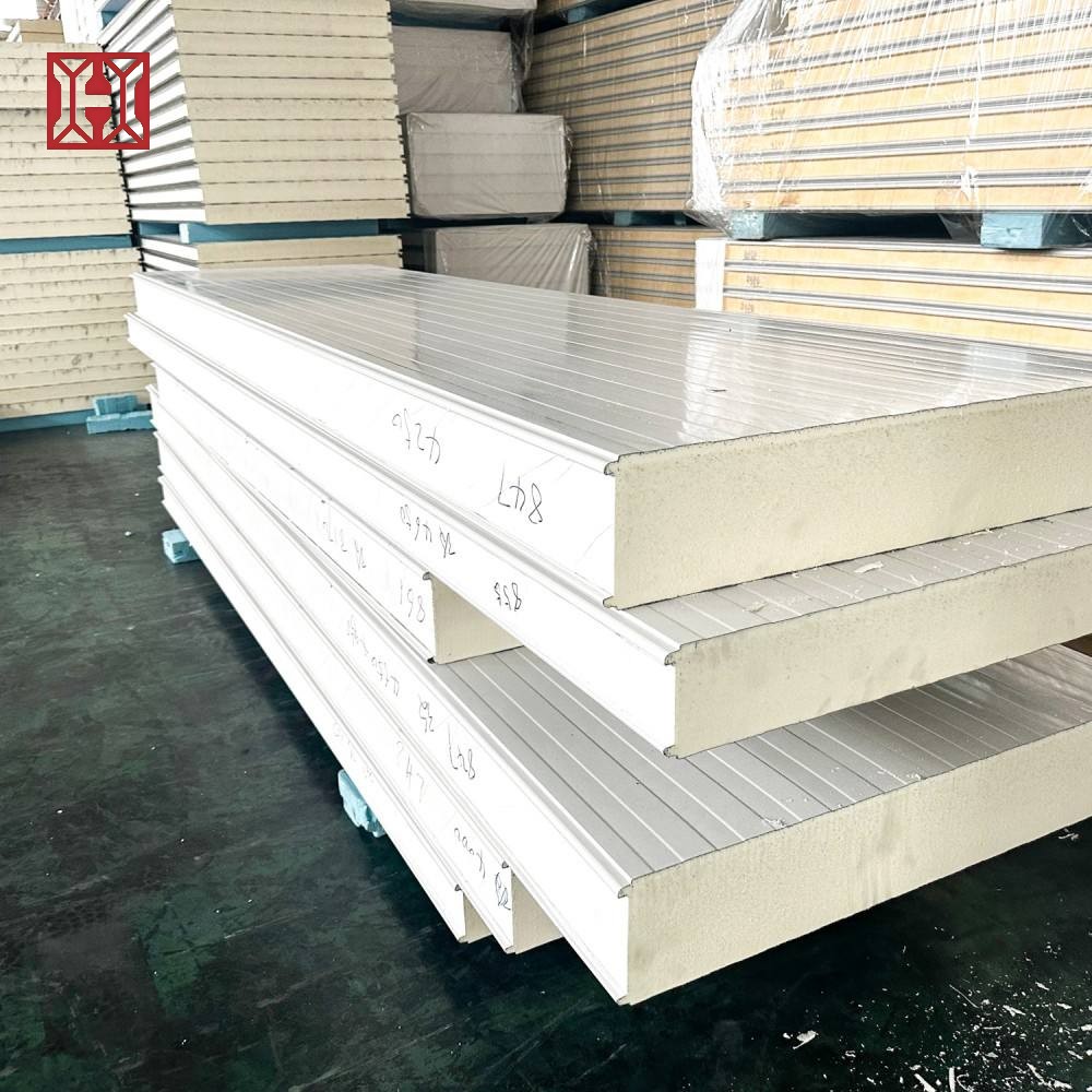Rapid Delivery PU Insulated Sandwich Panel Polyurethane Composite Panel PU Sandwich Plate for Urgent Building Repairs