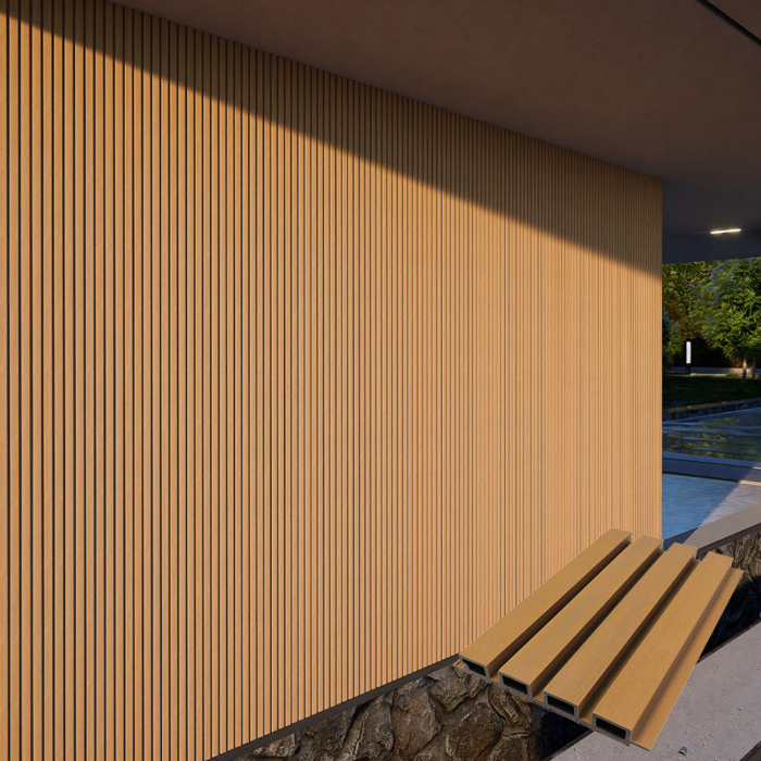 Outdoor decorative wall panel 3D embossing