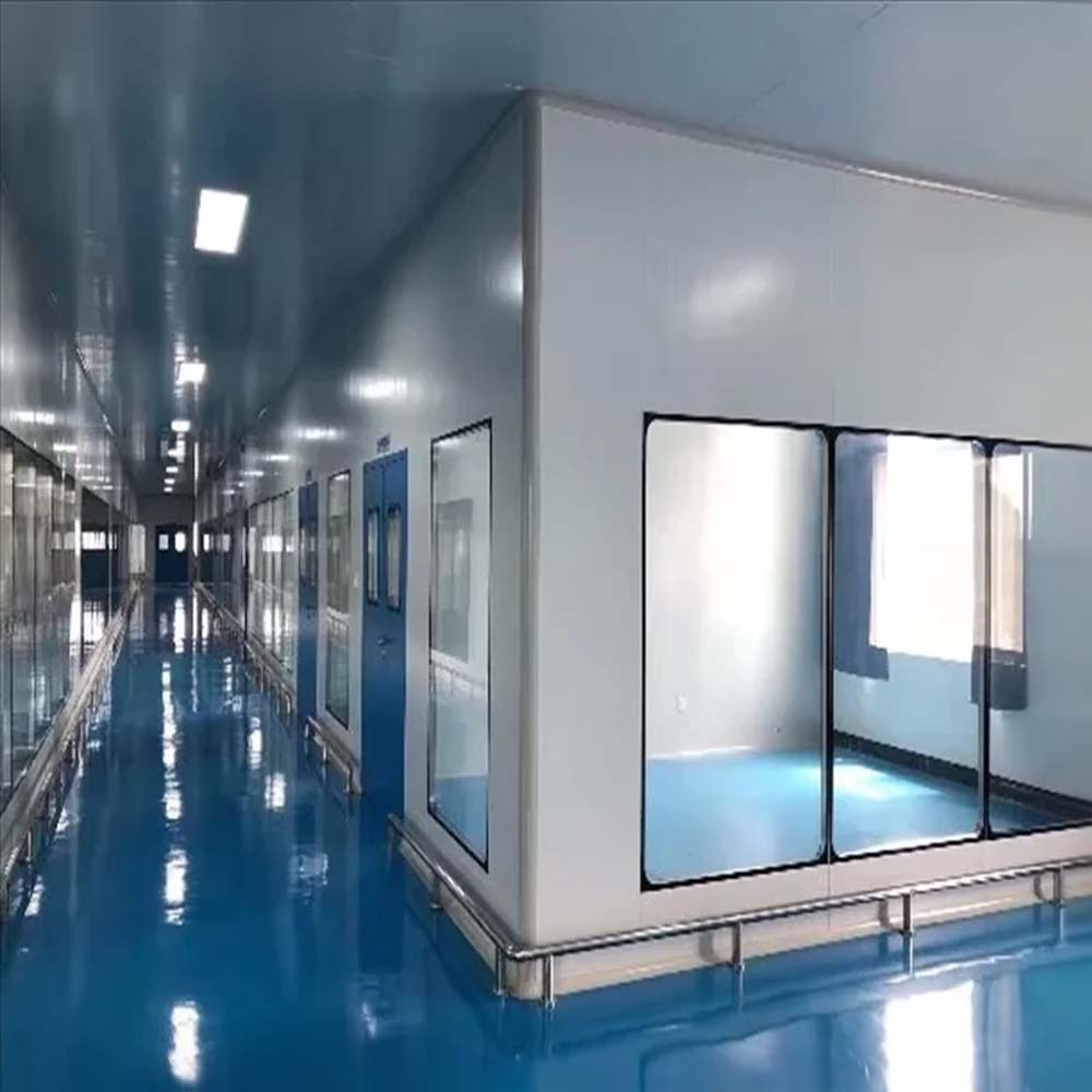 Industry Class 10000 Workshop Design Customized Iso 7 Prefab Wool Modular Panels Fireproof Wall Iso 8 Sterile Dust Free Room