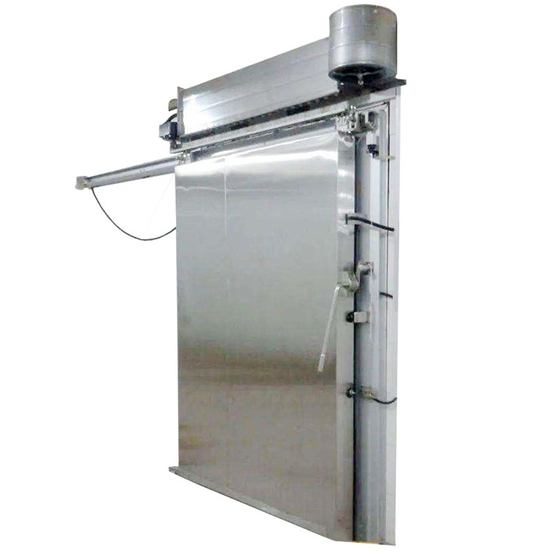 Customized Cold Storage Door With PU Panel Insolation Stainless Steel Hinged And Sliding For Cold Room