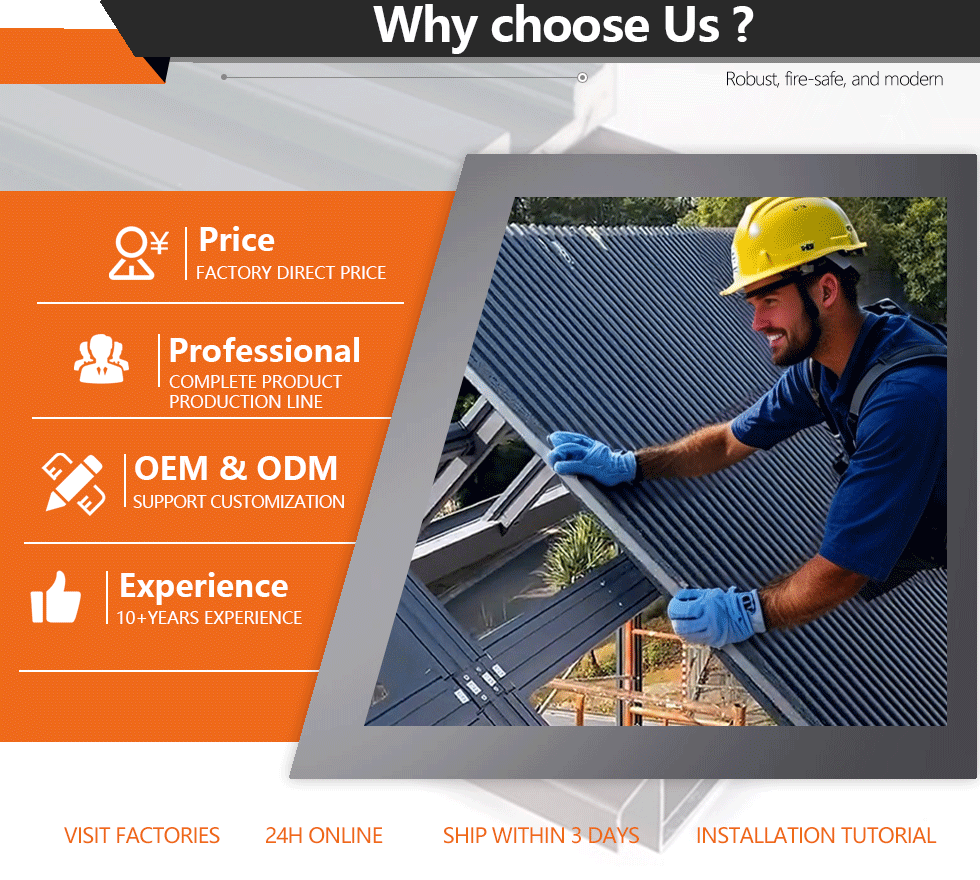 Sound - Proof Innovative Modern Roofing Panels Interior Partition Panels for Home Office Warehouse Insulated Roof Panels