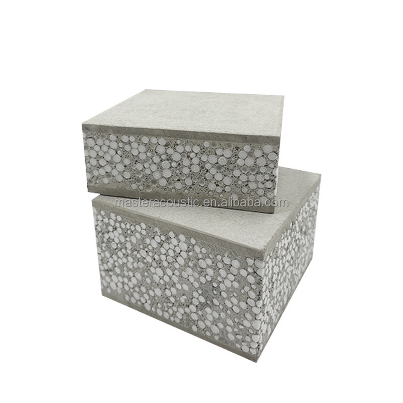 MASTER ACOUSTIC Acoustic Insulation Sound Proof Foam Concrete Material Outdoor Room Panels EPS Partition Wall