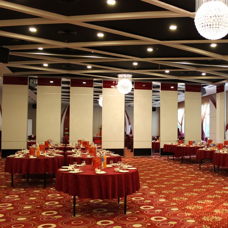 Sliding Door Separation Banquet Hall Partition Wooden Partition Wall Divider Movable Partition Wall