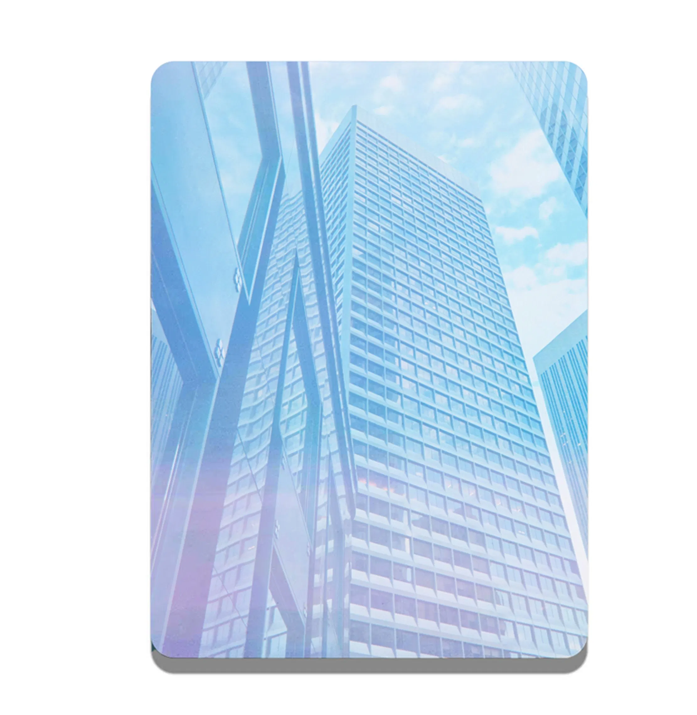 New Design Customized Textures Decorative High Gloos PVC Metal Marble Sheet Laminated Marble Wall Panel for Indoor