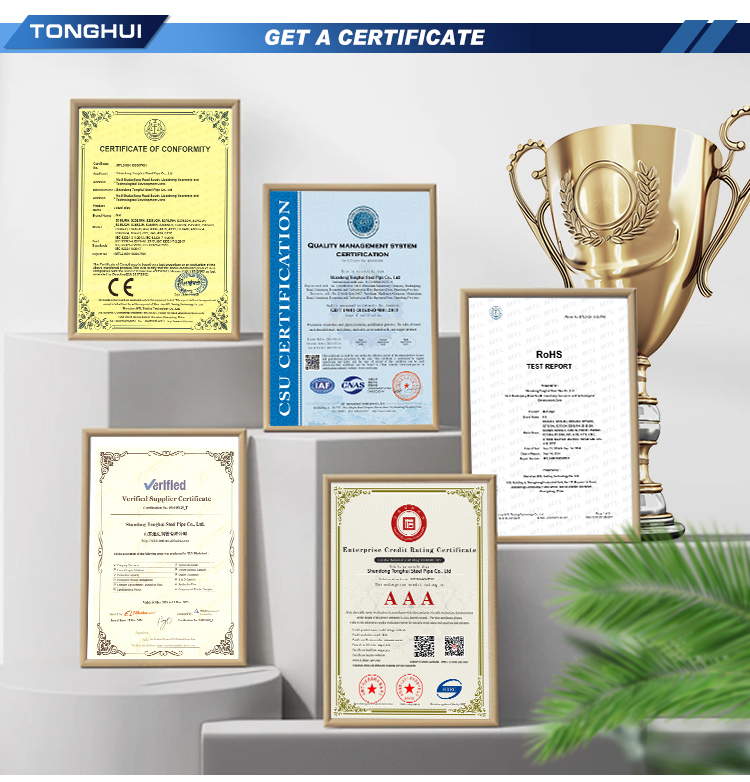 Quality Standard Certificate