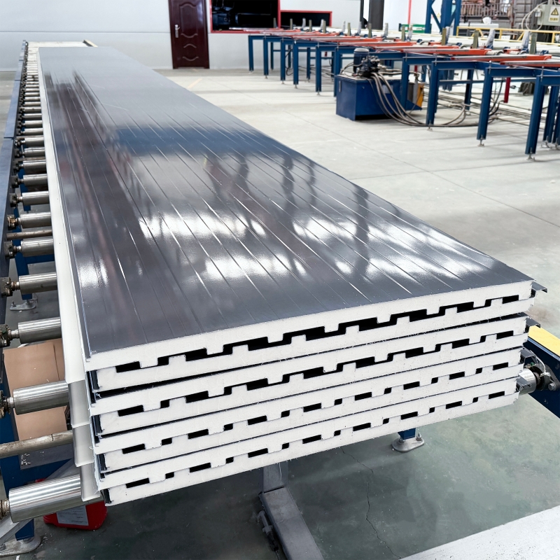 Best Selling Decorative Facade Insulation Great Wall Precast PIR Core Sandwich Panels for Fence Villa Building Roofing