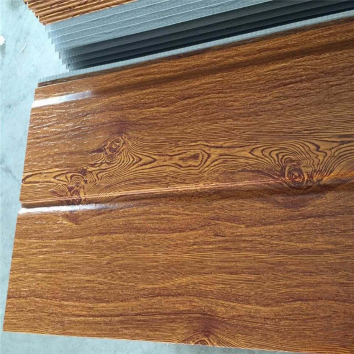 Decorative Fireproof PU Polyurethane Exterior Wall Sandwich Panel Thermal Insulation Board Color Steel Carved Metal Siding Panel