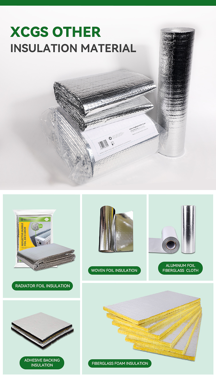Bubble foil insulation applications