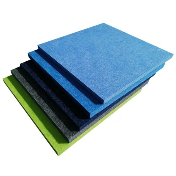 Eco Friendly PET Acoustic Wall Panels Noise Absorption Sheets Soundproof Boards
