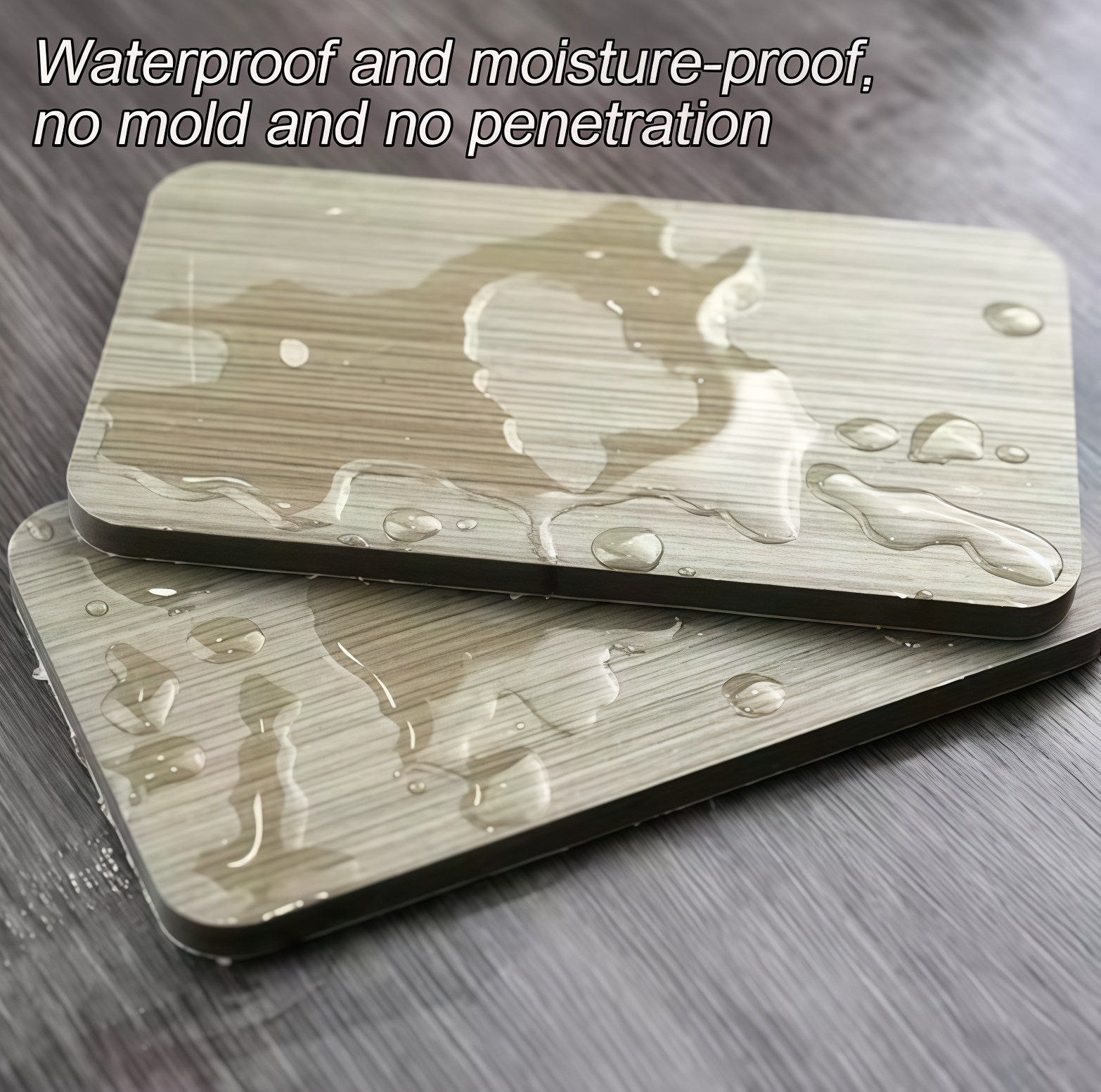 Waterproof and Moisture-proof Bamboo Charcoal Wood Veneer Wall Panels Decorative for Living Room or Hotel Fireproof