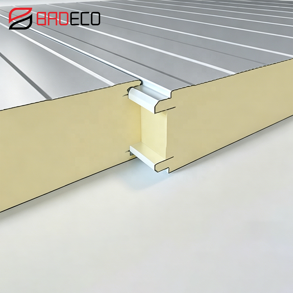 Internal Insulated Partition Wall PU/PIR Sandwich Panel for Separating Freezer &amp; Chiller in Same Warehouse