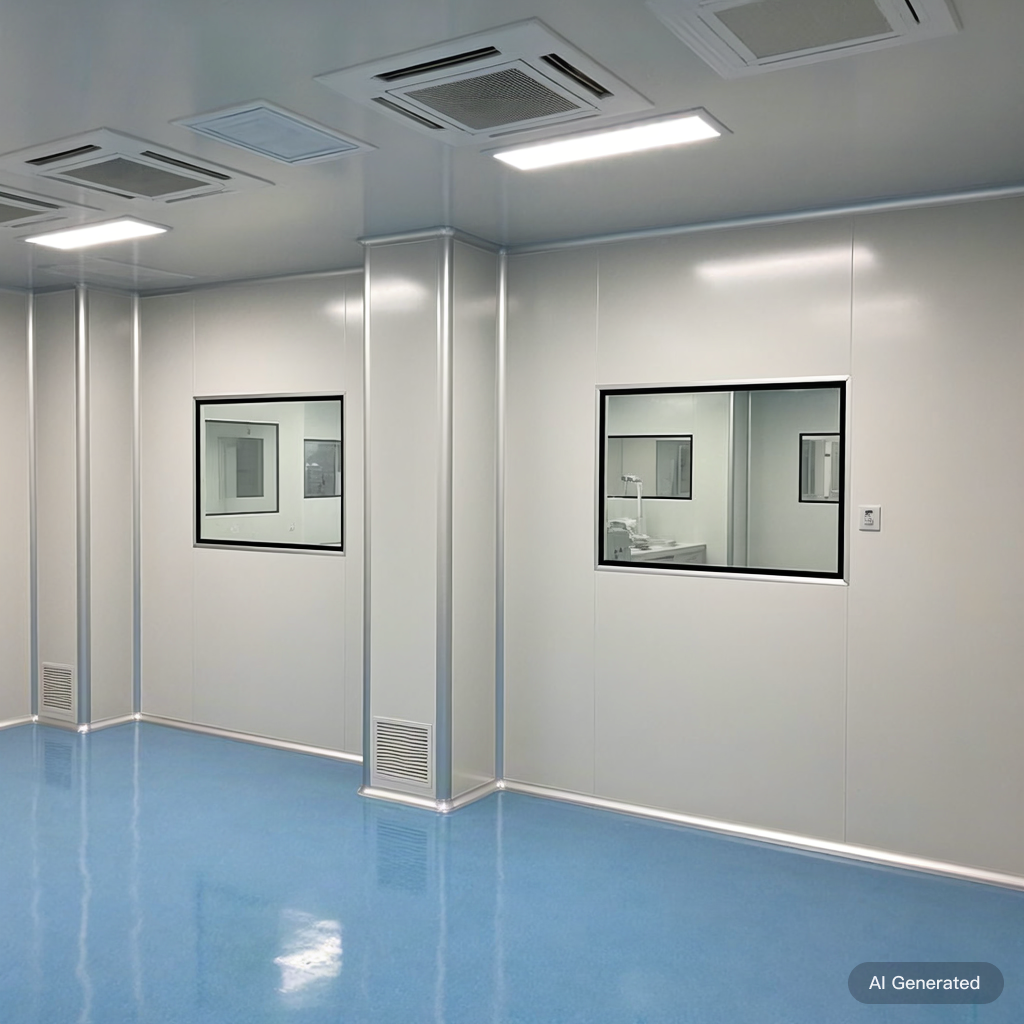 Reliable Company Offering Quick Installation Modern Eco-Friendly Energy-Efficient Steel Cleanroom Workshop Sandwich Panels Fire