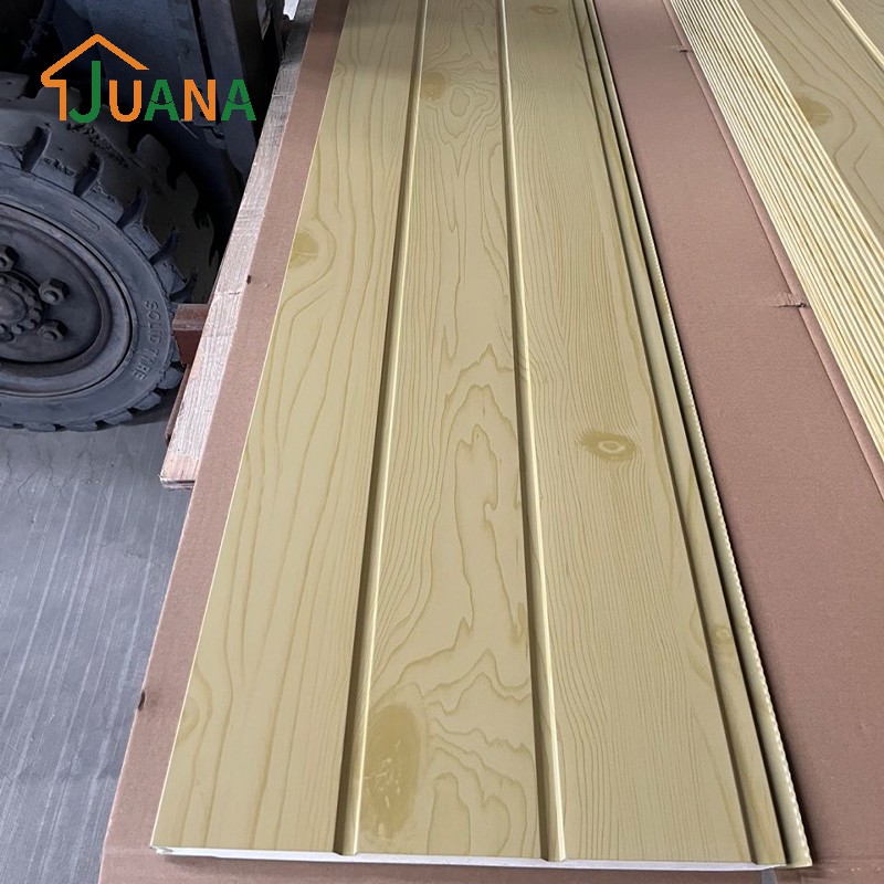 Metal Carved Panel Customized Length Pu Exterior Decorative Siding Wall Cladding Insulation Panels Sandwich Wholesale