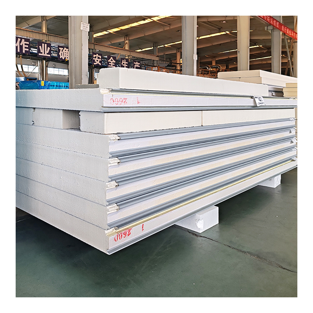 High Quality Insulated Sandwich Panels Corrugated Metal Roofing Great Wall Panel Polyurethane Panels