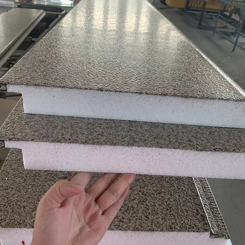 External Wall Building Materials External EPS/ Polyurethane Insulated Sandwich Cladding Wall Panels