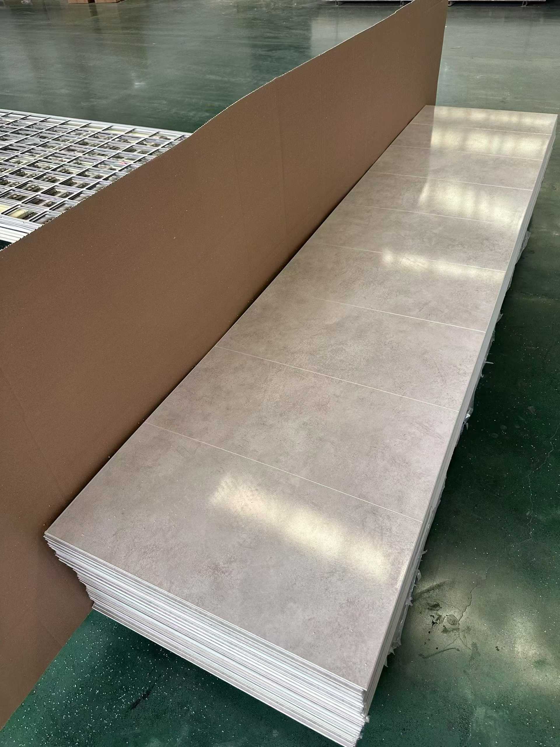 Teconvel SPC Fireproof Waterproof Wall Panels for Villa Kitchen Bathroom &amp; Hotel-Modern Design with 3-Year Warranty
