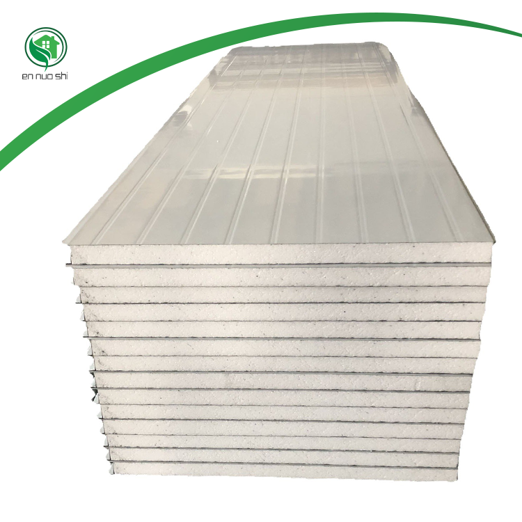 Hot-Selling EPS Sandwich Panel For Roof Construction &amp; Exterior Walls Sound Heat Insulated Eco-Friendly 5-Year Warranty