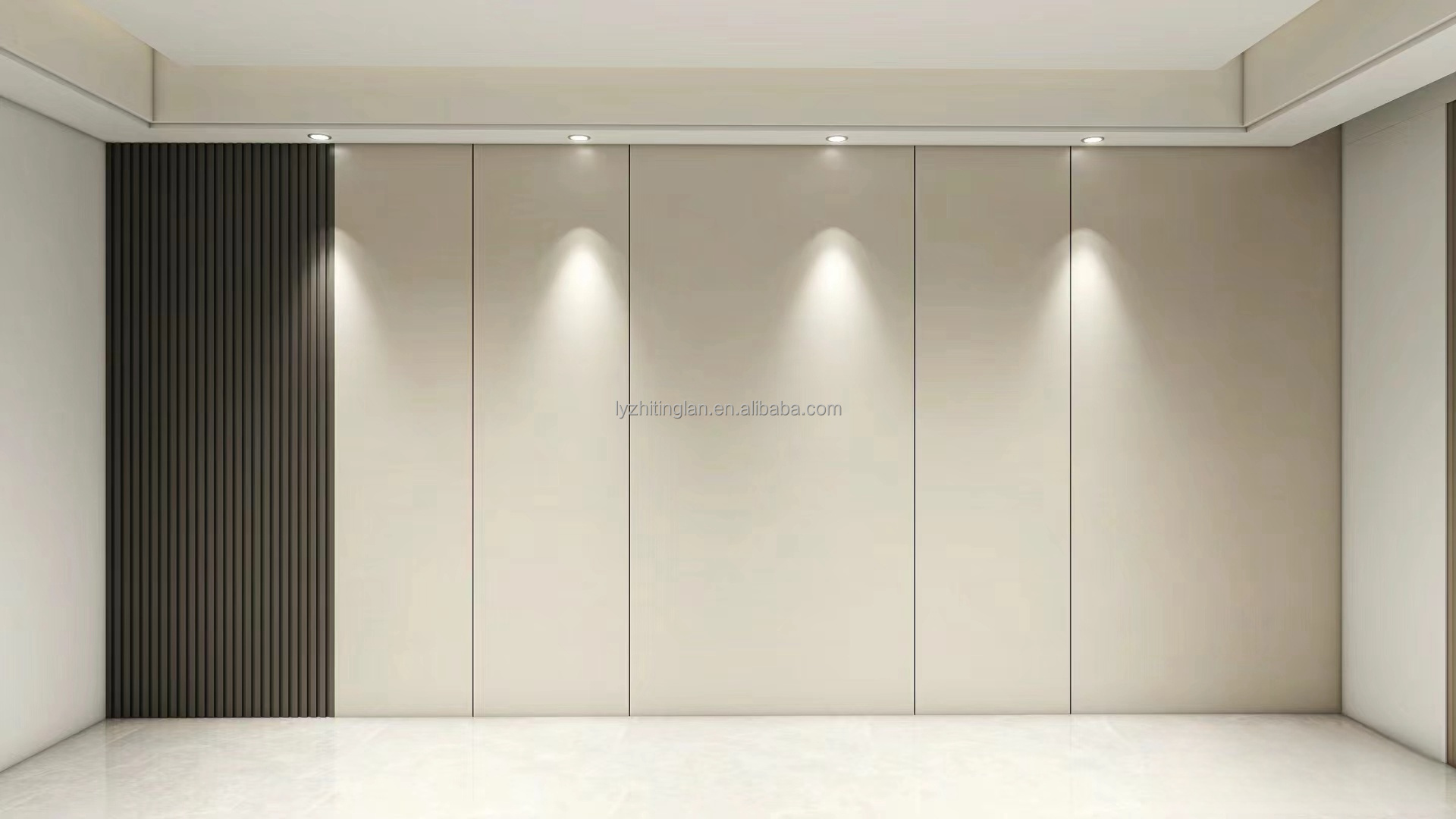 Waterproof and Moisture-proof Bamboo Charcoal Wood Veneer Wall Panels Decorative for Living Room or Hotel Fireproof
