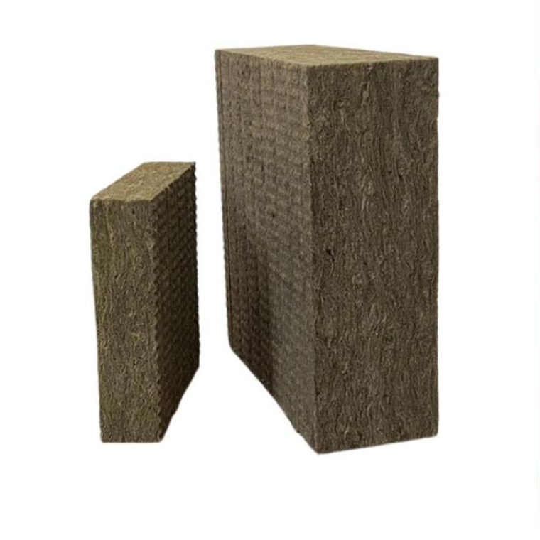 Lightweight Aluminum Foil Rock Wool Insulation Thick Board Rock Wool Wall Panel For Roof Ceiling