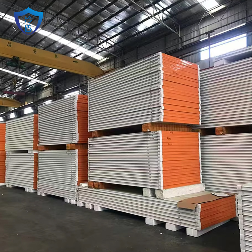 Fire Resistant PIR Insulated Galvanized Steel Sandwich Panel, Thermal Insulation Cold Storage Panels For Cold Room Wall &amp; Roof