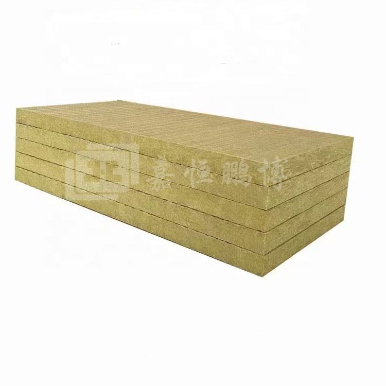 Factory Direct Sales 25-200mm 30kg/m3 Thickness Rock Wool Acoustic Panels Thermal Insulation Building Material