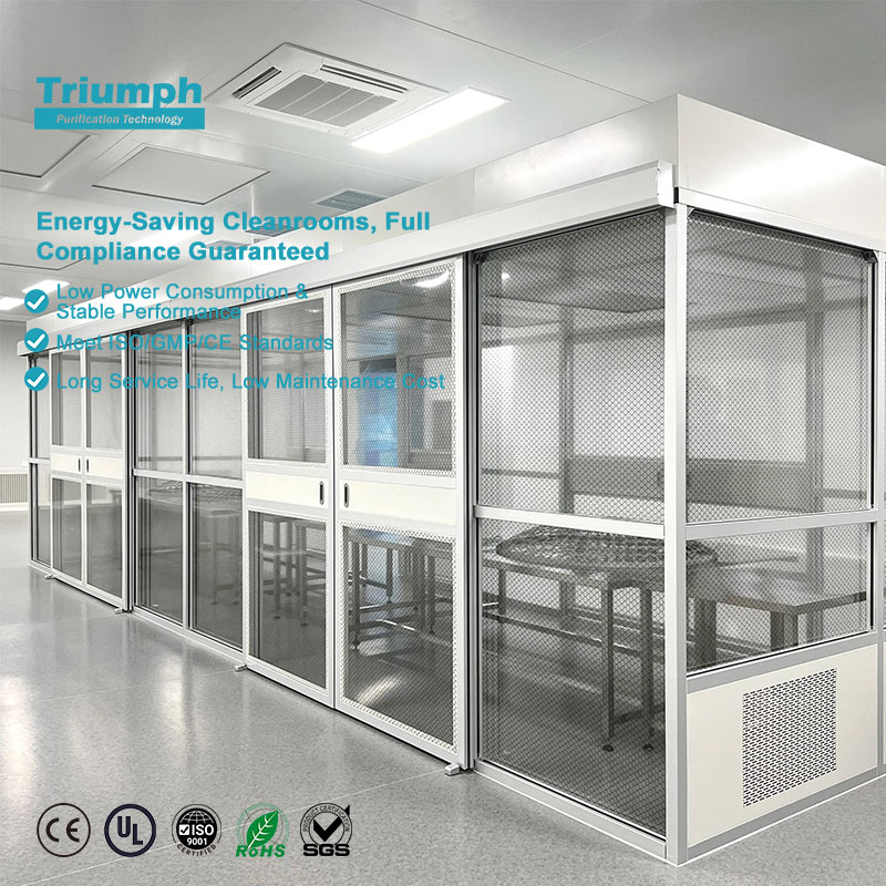 Modular Cleanroom Laboratory Dust-free Cleanroom Mobile Clean Booth One-stop Service