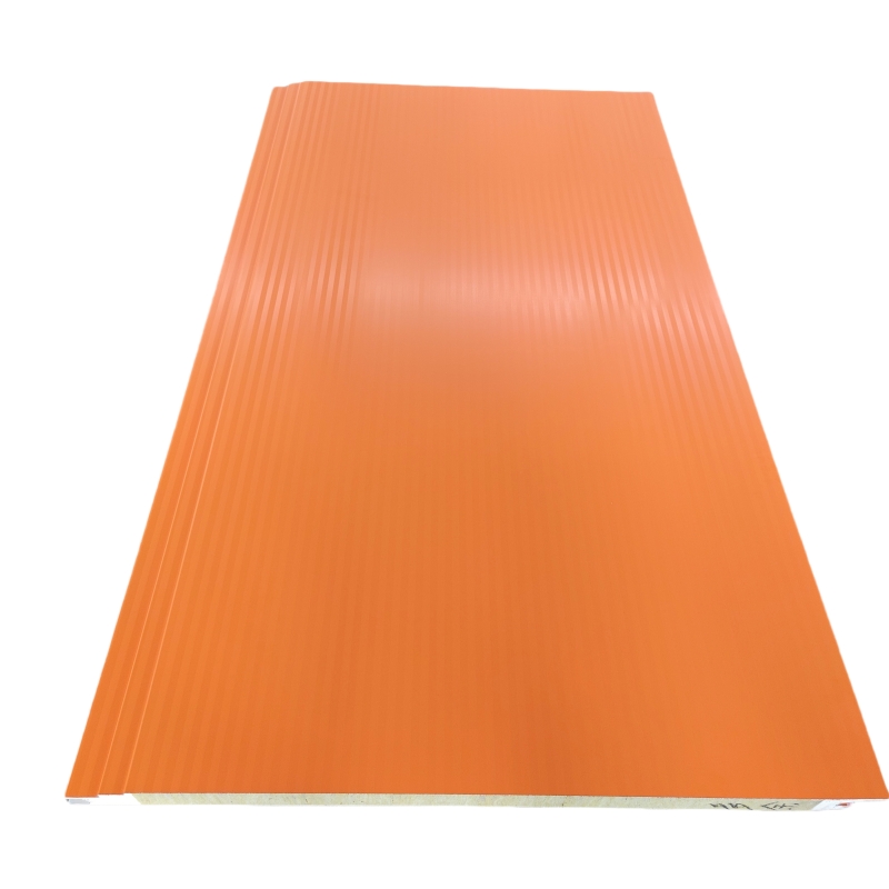External Wall Panel Metal Siding Insulated Wall For Cold Room &amp; Hotel Use Water/Fire Resistant Eco-Friendly Building Materials