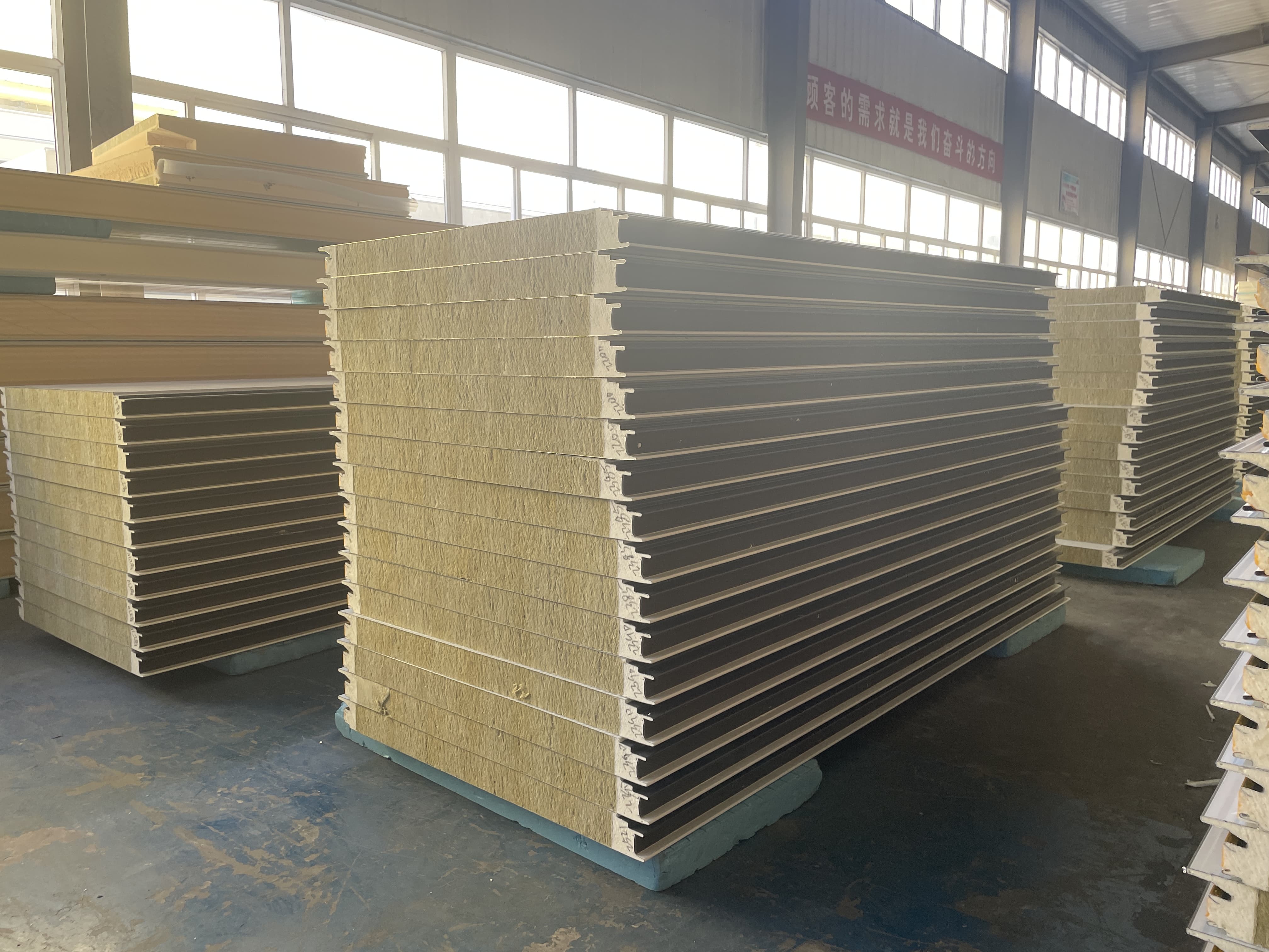 3D Model Design EPS Sandwich Panels Rock Wool Sandwich Panels Sandwich Wall Panels Exterior